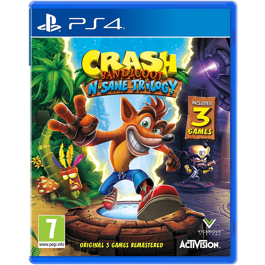 PS4 game Crash Bandicoot N. Sane Trilogy Item - 5030917236662