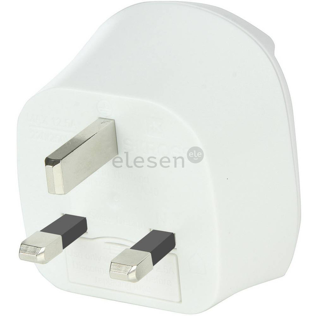 Travel adapter EUR -- UK Skross Item - 7640166320265