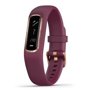 Išmanioji apyrankė Garmin Vivosmart 4, E EU, Merlot/Rose, S/M