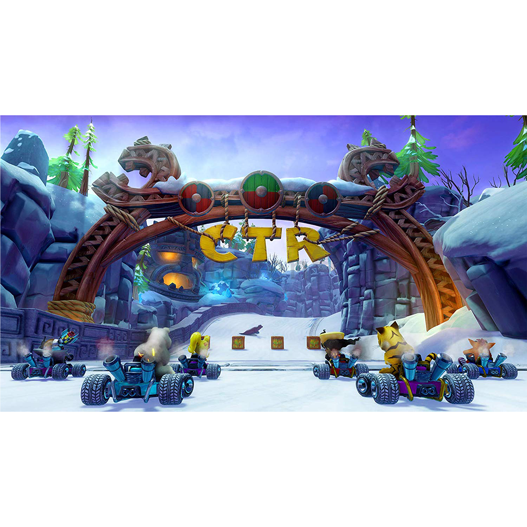 Игра Crash Team Racing Nitro-Fueled для PlayStation 4