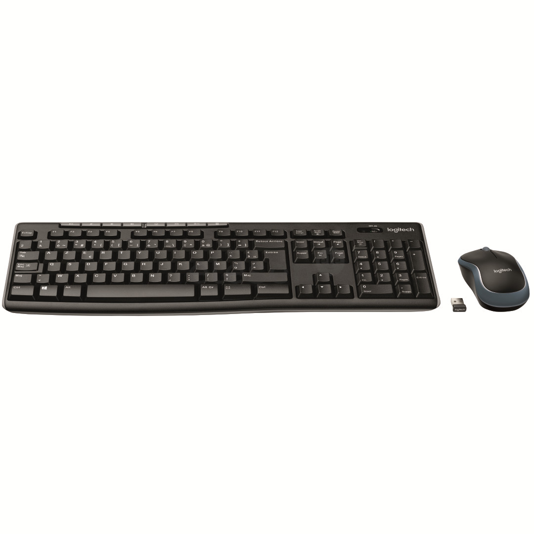 Logitech MK270, US, black - Wireless Desktop