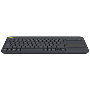 Logitech K400 Plus, US, серый - Беспроводная клавиатура с тачпадом Товар - 920-007145