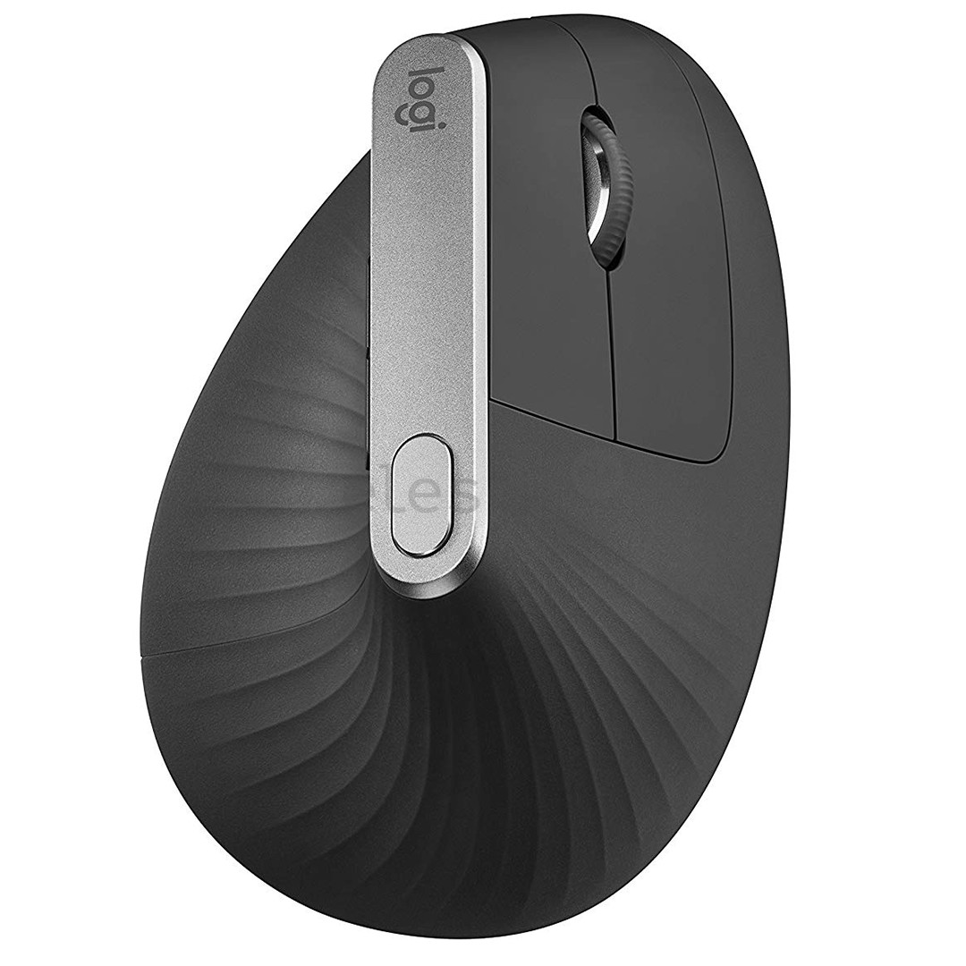 Logitech MX Vertical Advanced Ergonomic, black - Wireless Laser Mouse