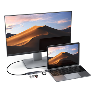Šakotuvas Satechi USB-C Multi-port 4K + SD-skaitytuvas, Prekė - ST-SCMA2M