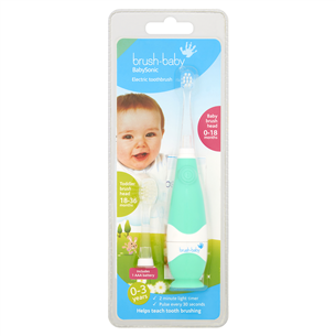 Elektrinis dantų šepetėlis BabySonic Prekė - BABYSONIC BABYSONIC