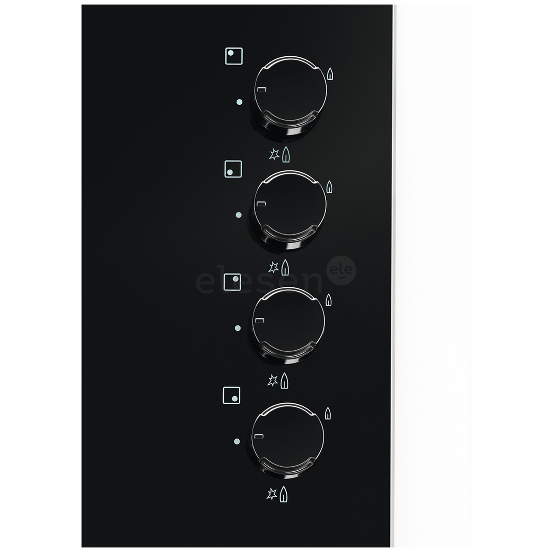 Electrolux 600, ширина 59 см, черный - Интегрируемая газовая варочная панель