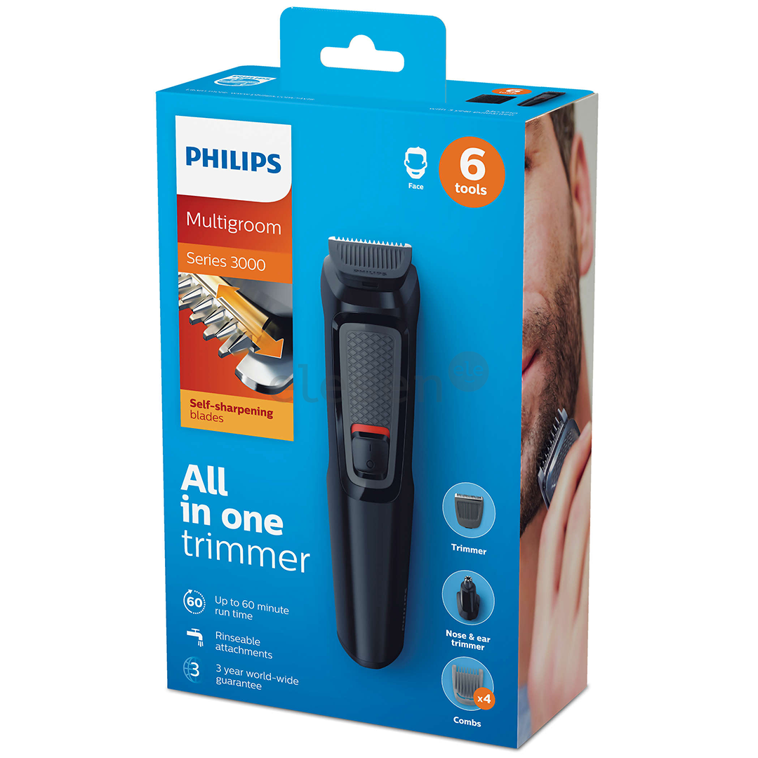 Barzdos kirpimo mašinėlė Philips MG3710/15