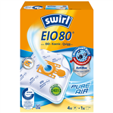 Dulkių siurblių maišeliai Swirl Micropor EIO 80, 4vnt Prekė - EIO80MNEW