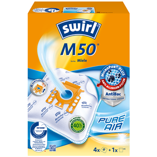 Dulkių siurblių maišeliai Swirl M 50, 4vnt Prekė - M50 M50
