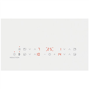 Electrolux, ширина 59 см, без рамы, белый - Интегрируемая индукционная варочная панель