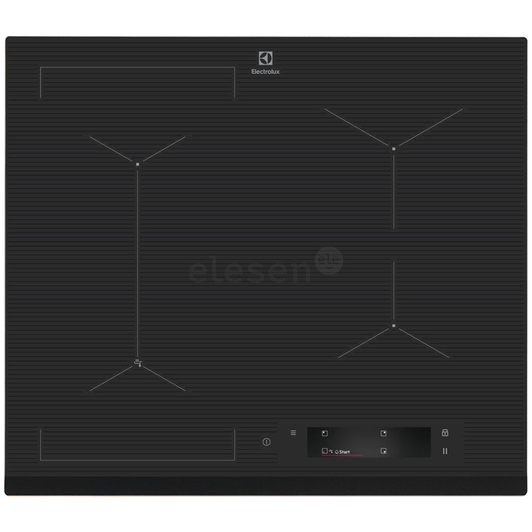 Electrolux 800 SenseFry, ширина 59 см, без рамы, темно-серый - Интегрируемая индукционная варочная панель