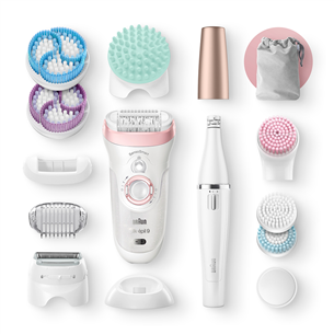 Braun Silk-epil 9 SensoSmart, белый/розовый - Эпилятор Товар - SES9995BS SES9995BS