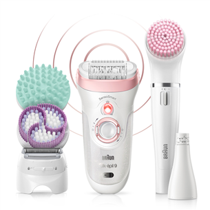 Braun Silk-epil 9 SensoSmart, белый/розовый - Эпилятор Товар - SES9995BS