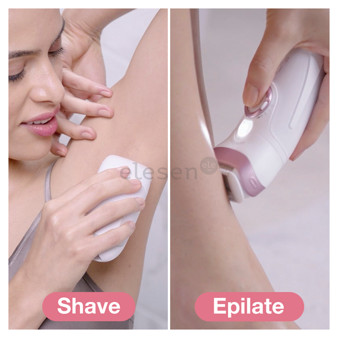 Braun Silk-epil 9 SensoSmart, белый/розовый - Эпилятор Товар - SES9995BS