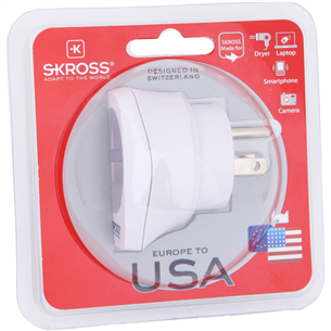 Adapteris Skross EUR - USA Prekė - 7640166320050