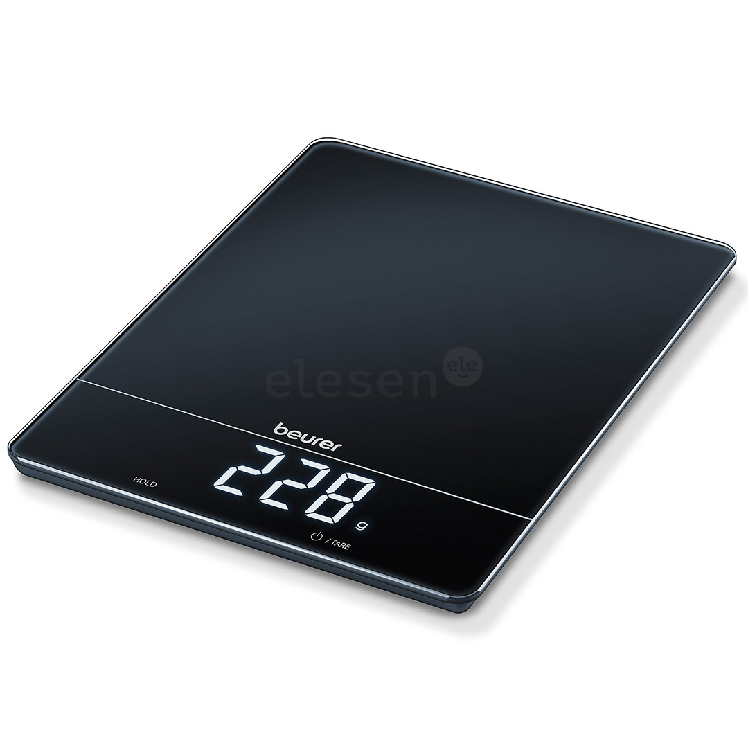 Beurer KS34XL, up to 15 kg, black - Kitchen scale