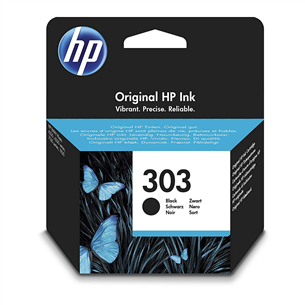 Rašalo kasetė HP 303, Juoda Prekė - T6N02AE#UUS T6N02AE#UUS