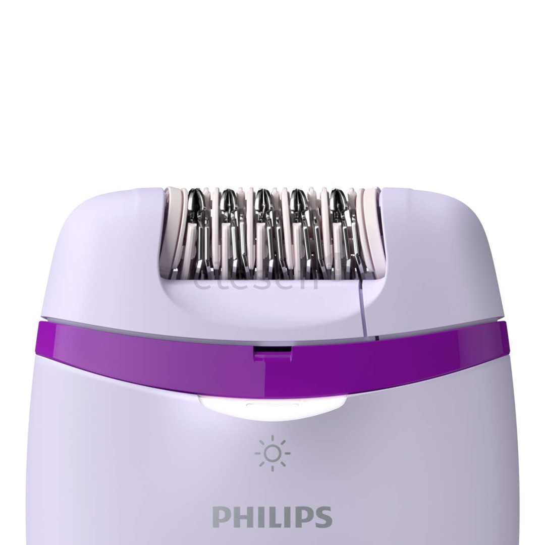Philips Satinelle Essential, white/purple - Epilator