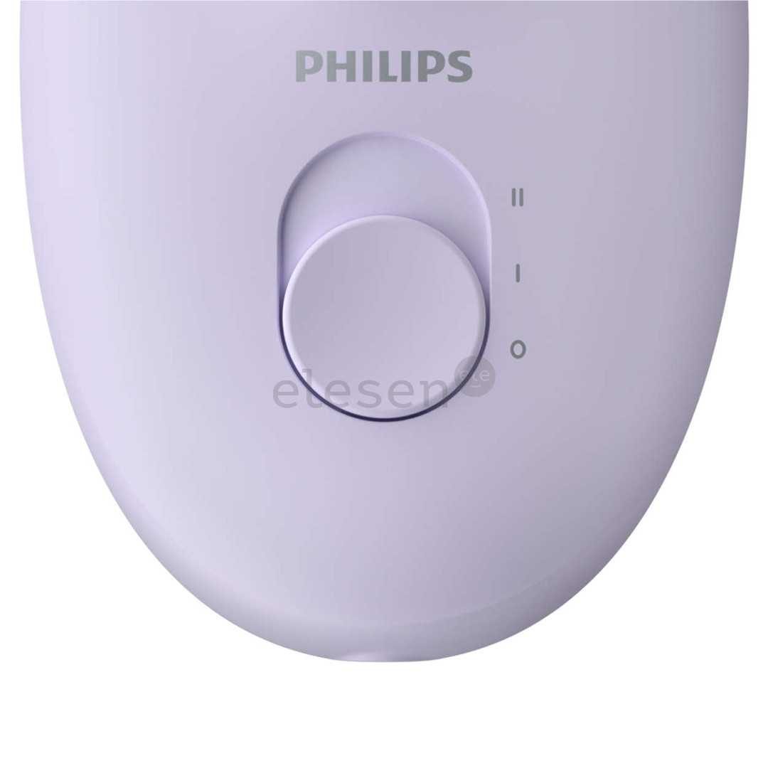 Philips Satinelle Essential, white/purple - Epilator