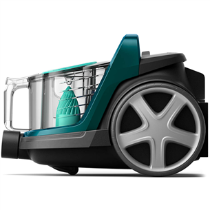 Philips PowerPro Active, 900 W, bagless, black/green - dulkių siurblys