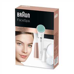 Braun, white/copper - Facial epilator set Item - SE851V