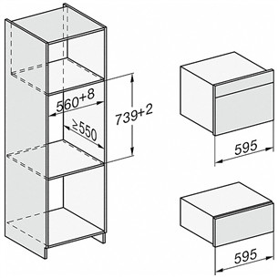 Orkaitė Miele Prekė - DG2840