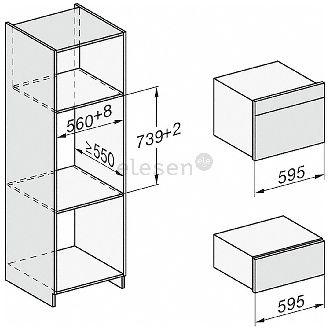 Orkaitė Miele Prekė - DG2840