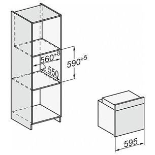 Orkaitė Miele Prekė - H7264