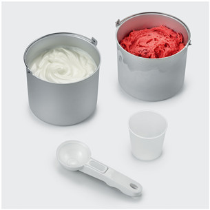 Severin, 2 bowls, 2x1 L, inox - Ice cream maker Item - EZ7406