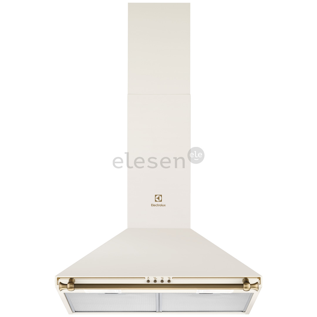 Electrolux, 420 м³/ч, ширина 59,8 см, бежевый - Вытяжка