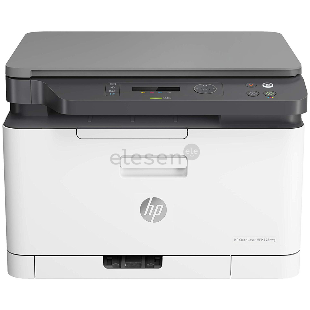 HP MFP 178nw, WiFi, белый/серый - Многофункциональный цветной лазерный принтер Товар - 4ZB96A#B19