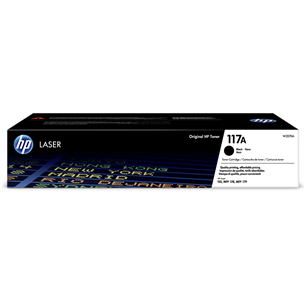 Spausdintuvo kasetė HP 117A, Juoda Prekė - W2070A W2070A