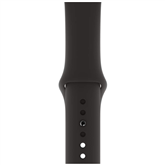 Dirželis Apple Watch Black Sport Band, S/M, M/L, 40mm