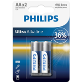 Elementai Philips, Ultra Alkaline AA 2 Prekė - LR6E2B/10