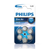 Elementai Philips, Zinc Air 1.4V 6-blister (PR44) Prekė - ZA675B6A/00