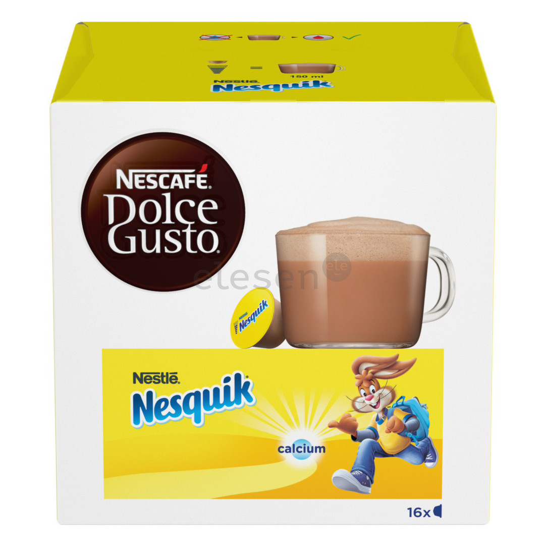 Nescafe Dolce Gusto Nesquik, 16 portions - Hot chocolate capsules Item - 7613033157776