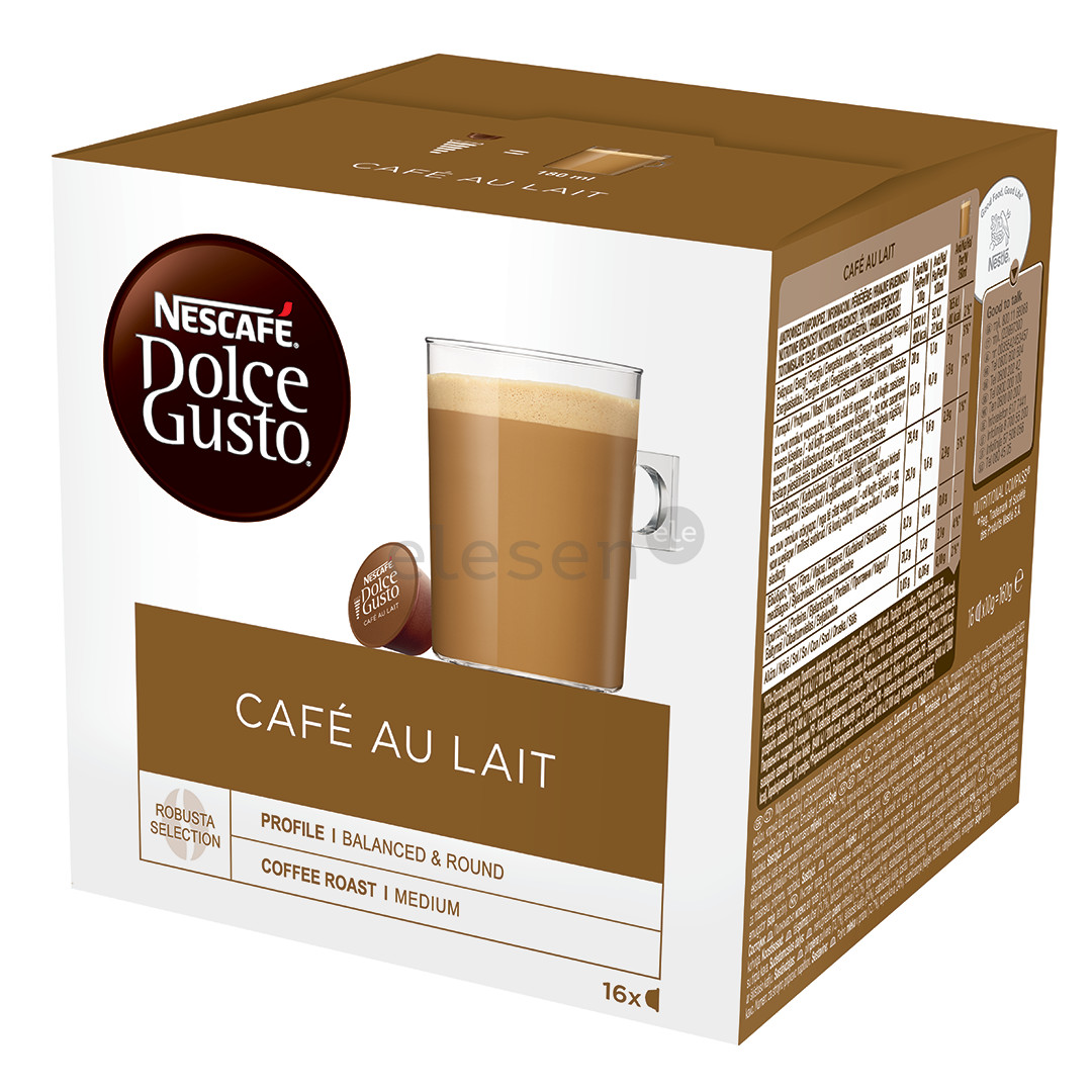 Kavos kapsulės Nescafe Dolce Gusto Café Au Lait Prekė - 7613033174704
