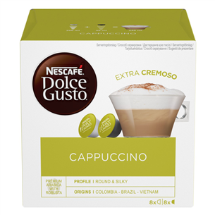 Kavos kapsulės Nescafe Dolce Gusto Cappuccino, Prekė - 7613036306270 7613036306270