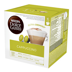 Nescafe Dolce Gusto Cappuccino, 8 portions - Coffee capsules Item - 7613036306270