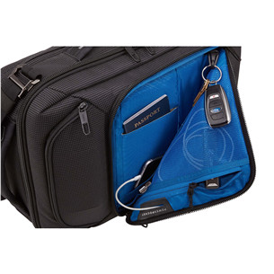 Thule Crossover 2 Convertible, 15,6", juoda - Nešiojamojo kompiuterio kuprinė