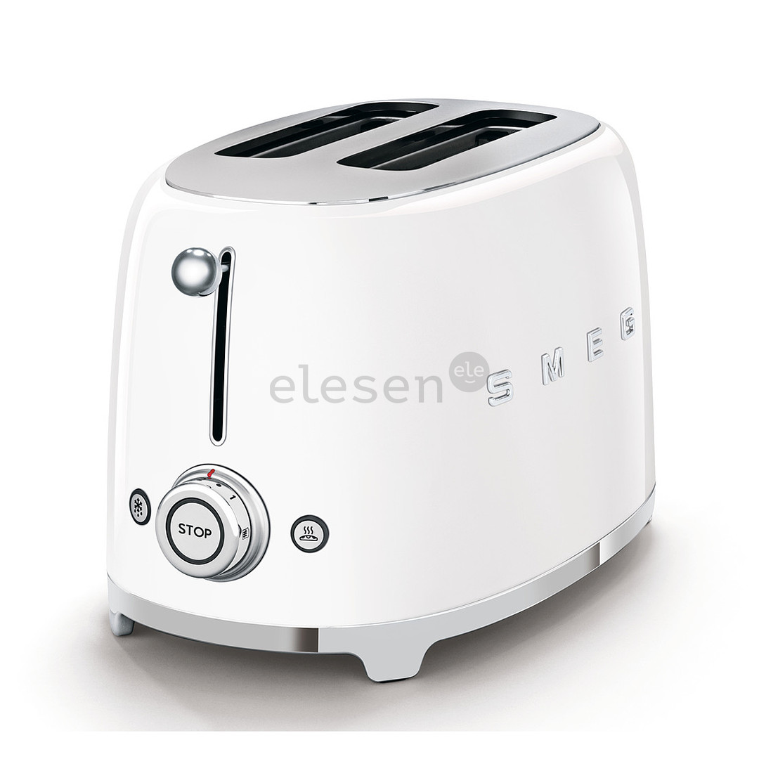 Smeg, 950 W, white - Toaster