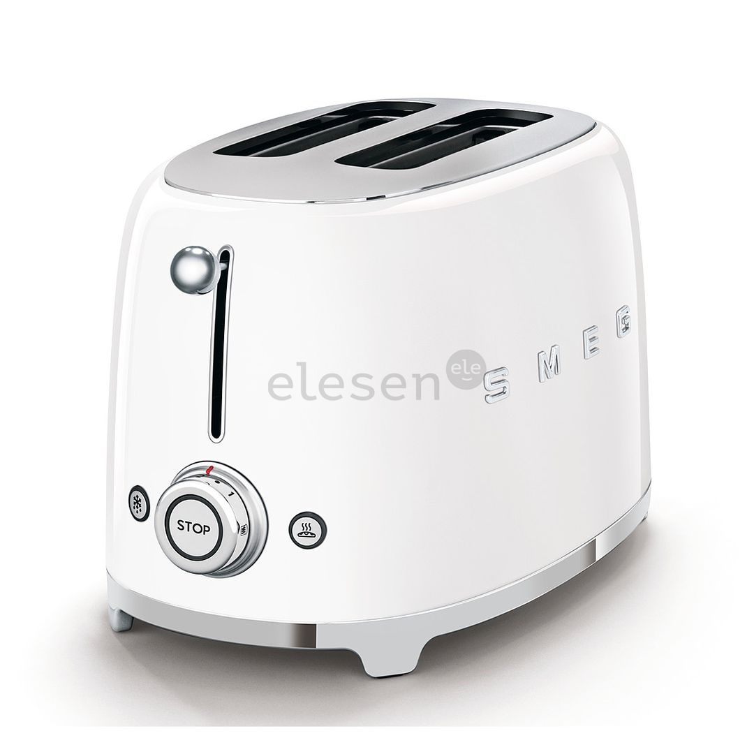 Smeg, 950 W, white - Toaster