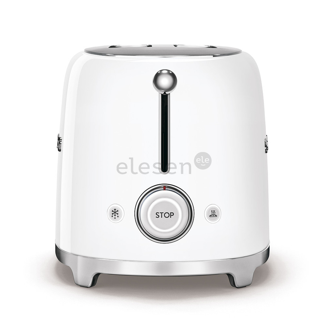Smeg, 950 W, white - Toaster