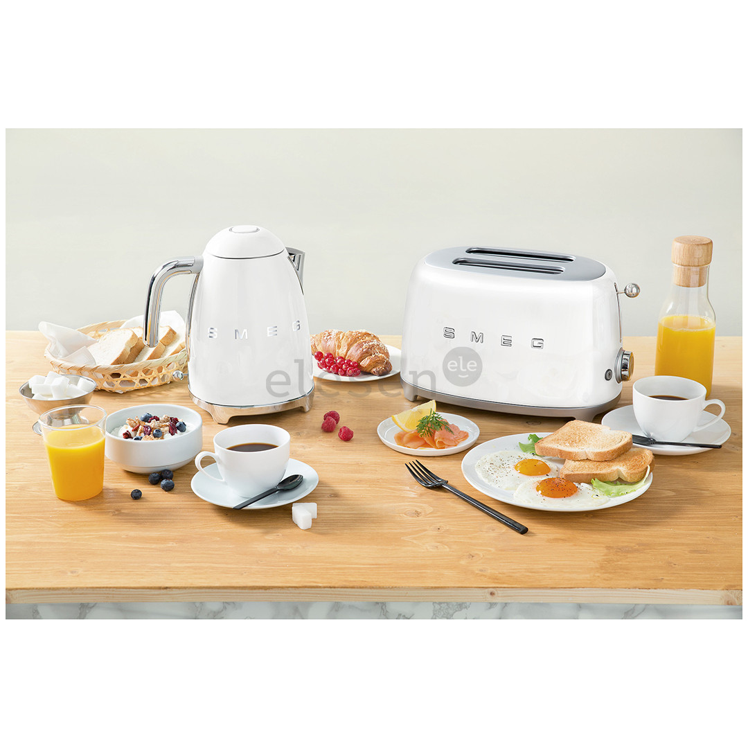 Smeg, 950 W, white - Toaster