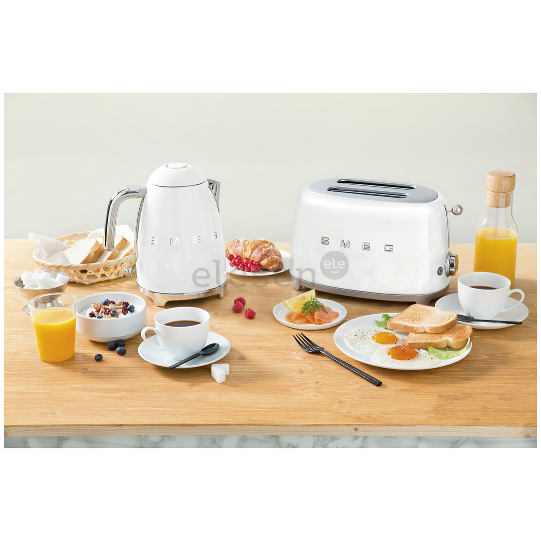 Smeg, 950 W, white - Toaster