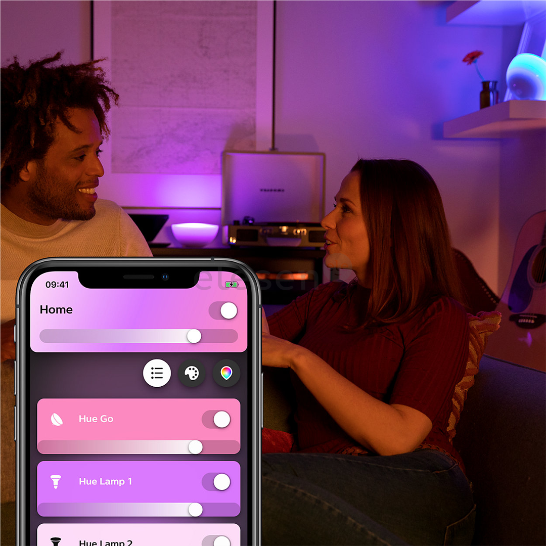 Philips Hue Go, BT, белый - Беспроводной умный портативный светильник Товар - 915005821901