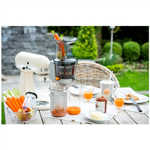 KitchenAid Artisan Elegance, 4.8 L/3 L, 300 W, smėlio spalvos - Virtuvinis kombainas