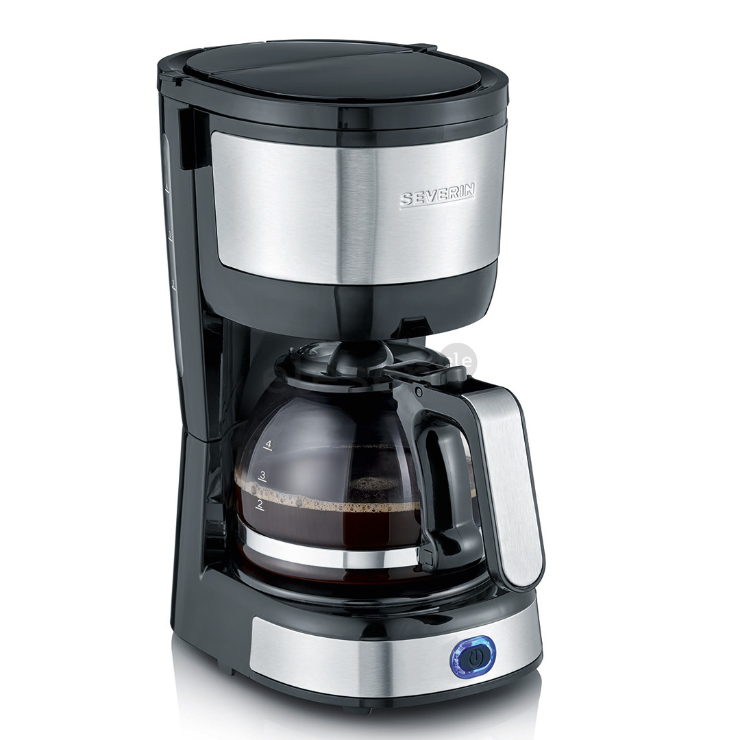 Severin, черный/нерж. сталь - Кофеварка