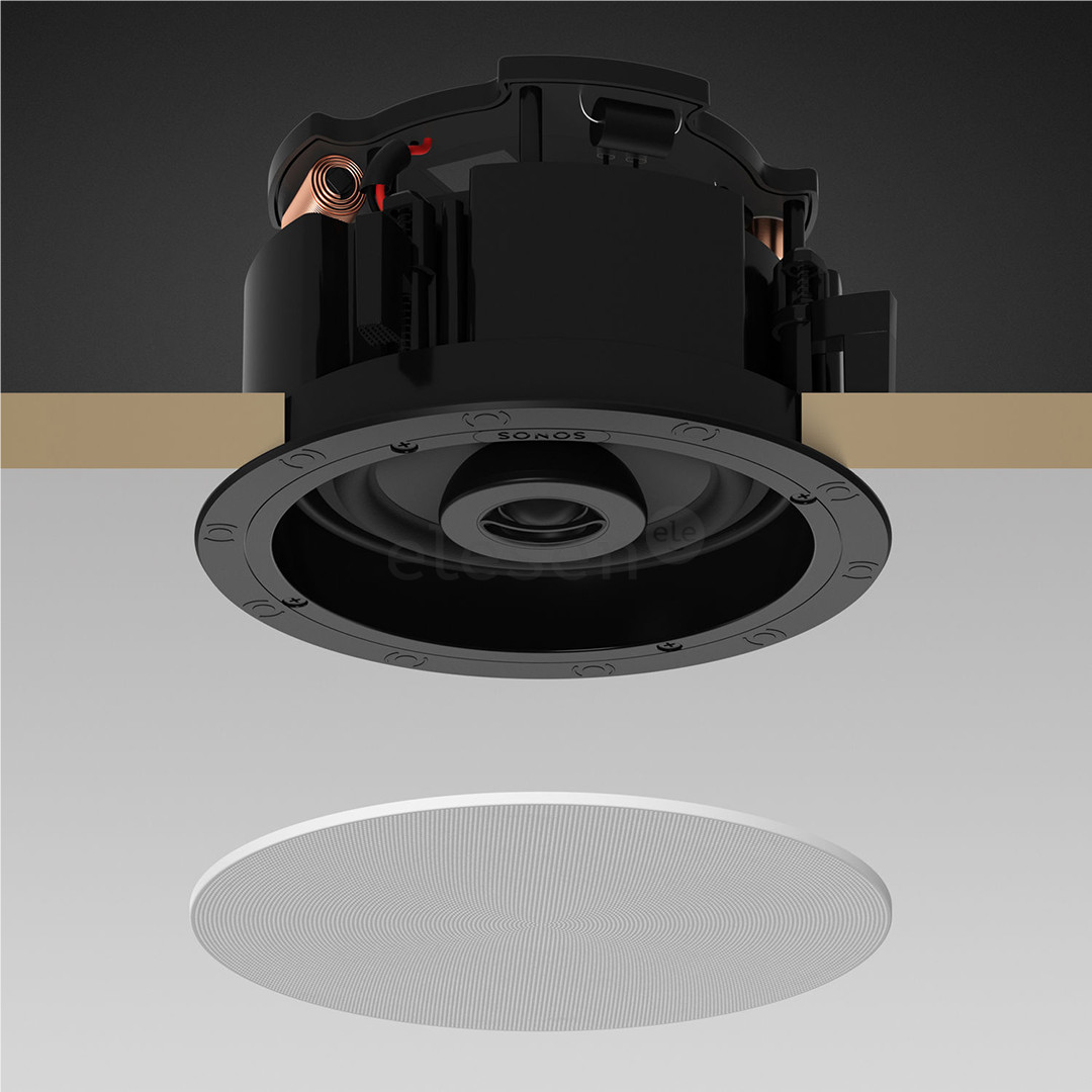 Kolonėlės Sonos 6'' In-Ceiling speakers by Sonance (įmontuojamos į lubas)