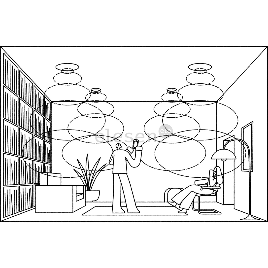Sonos Sonance In-Ceiling speakers, 6'', white - In-ceiling speakers